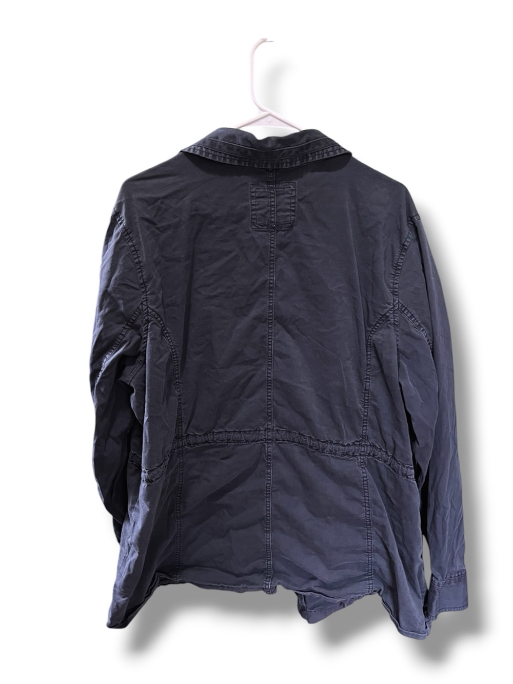 Navy Utility Jacket - Picture 2 of 6
